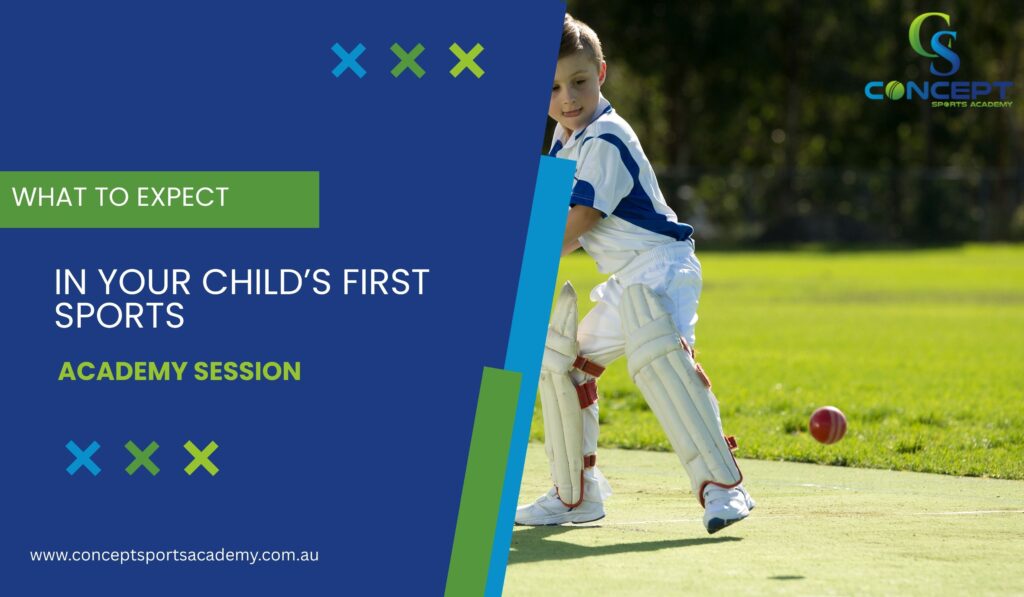 Child’s first sports academy session